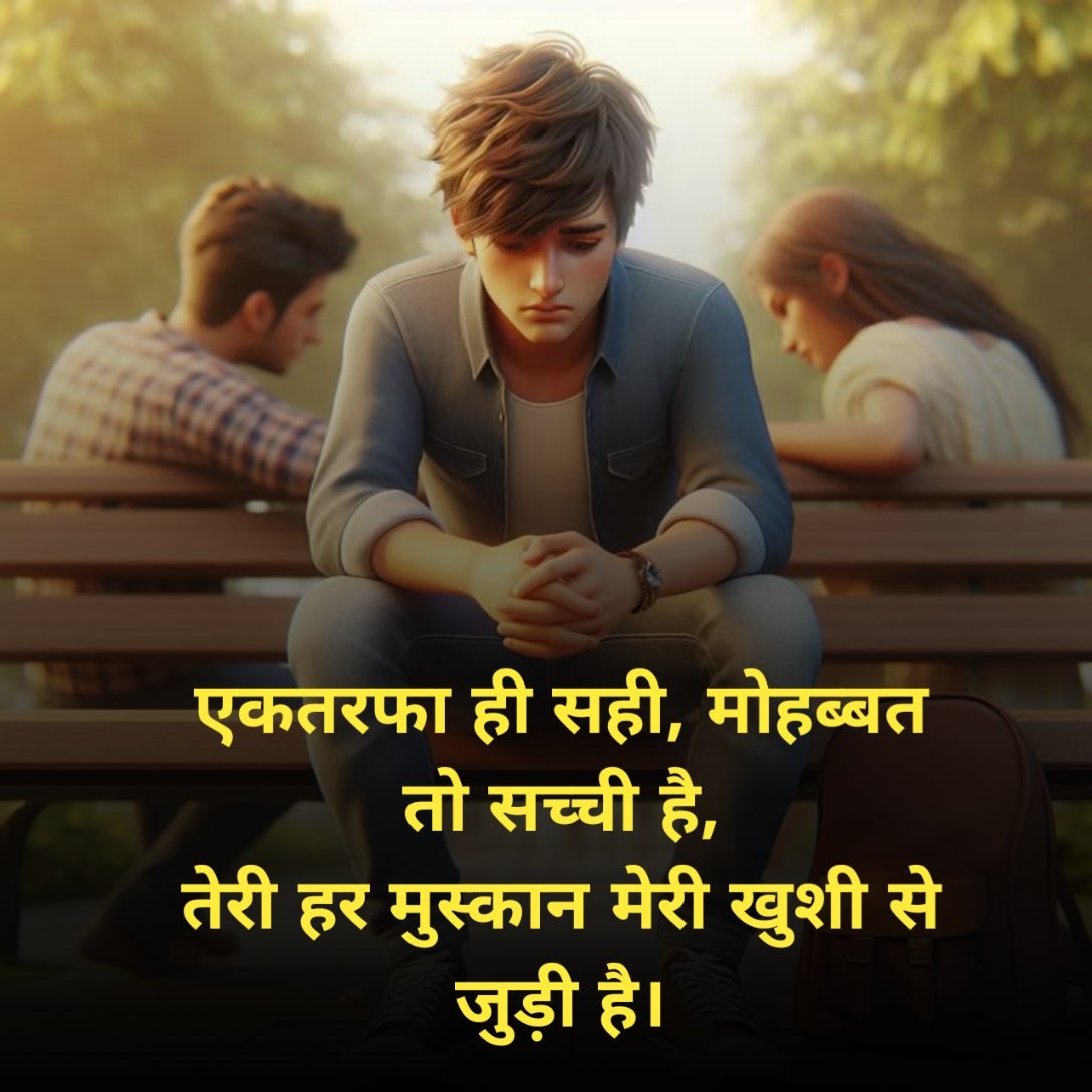 Ek tarfa pyar shayari boy