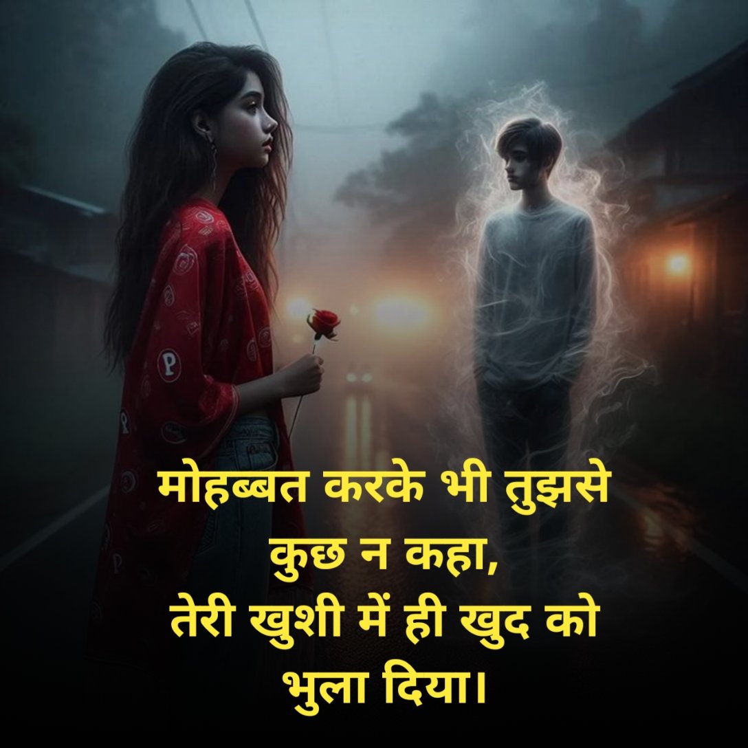 Ek tarfa pyar Shayari in Hindi