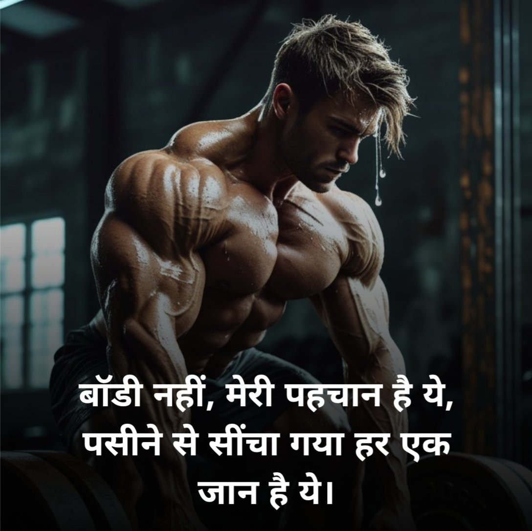 Gym shayari hindi for girl