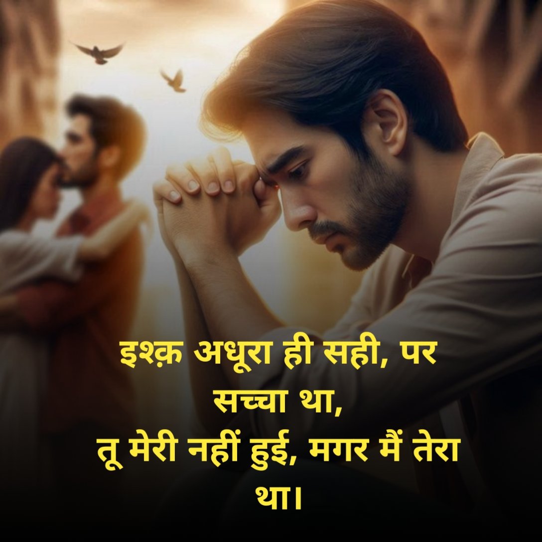 Ek tarfa pyar Shayari in Hindi