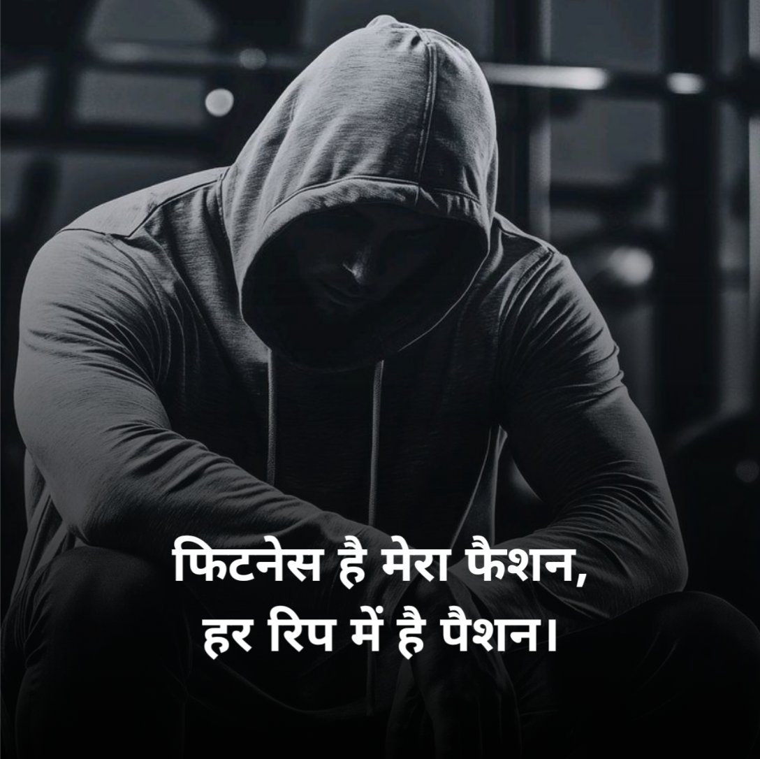 Gym shayari hindi attitude