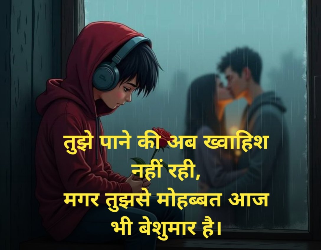 Ek tarfa pyar Shayari in Hindi