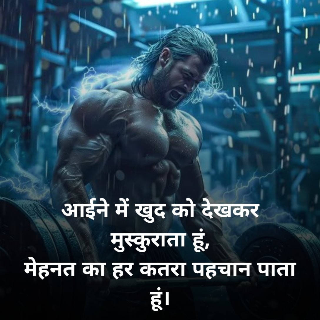 Gym Shayari