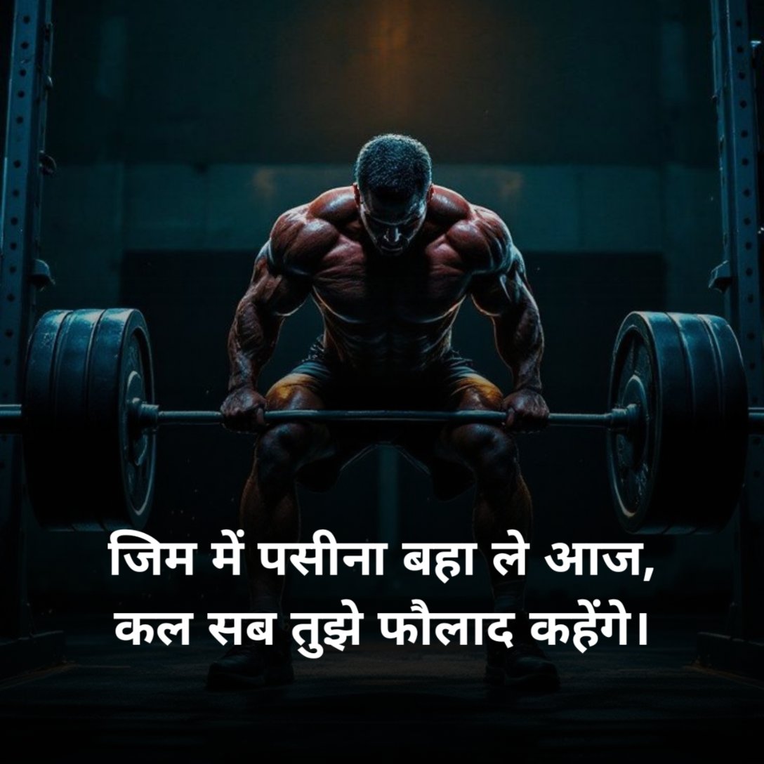 Gym Shayari