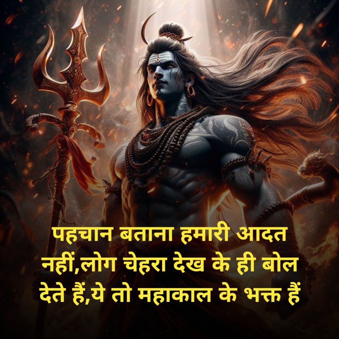 महाकाल शायरी हिंदी