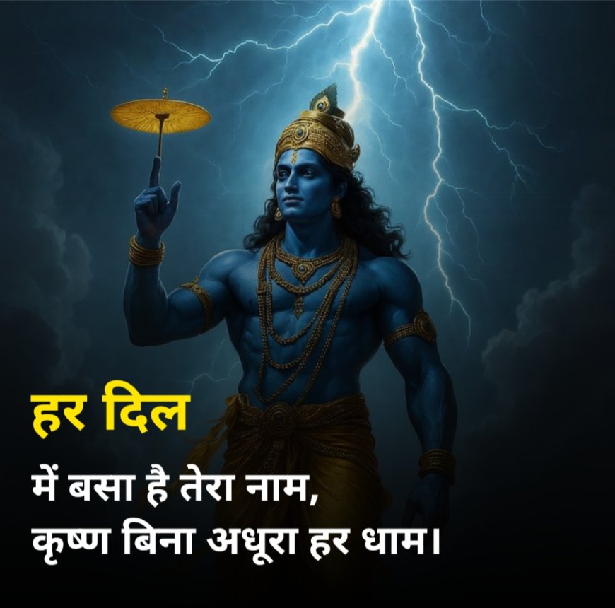कृष्णा शायरी 2025
