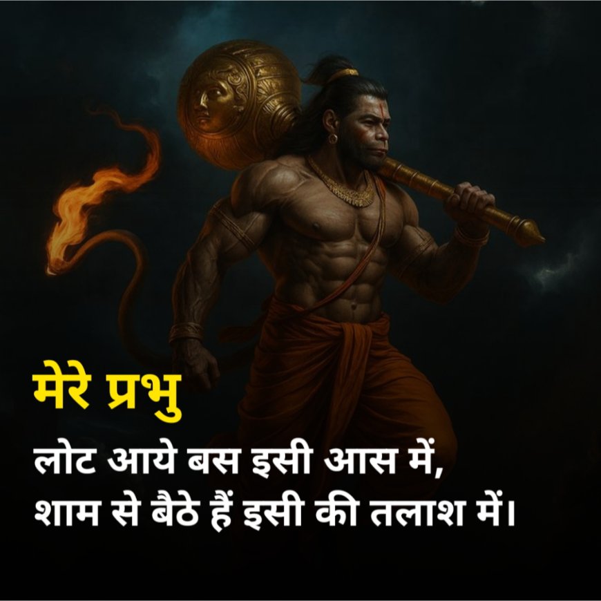 Hanuman ji shayari 2 line attitude