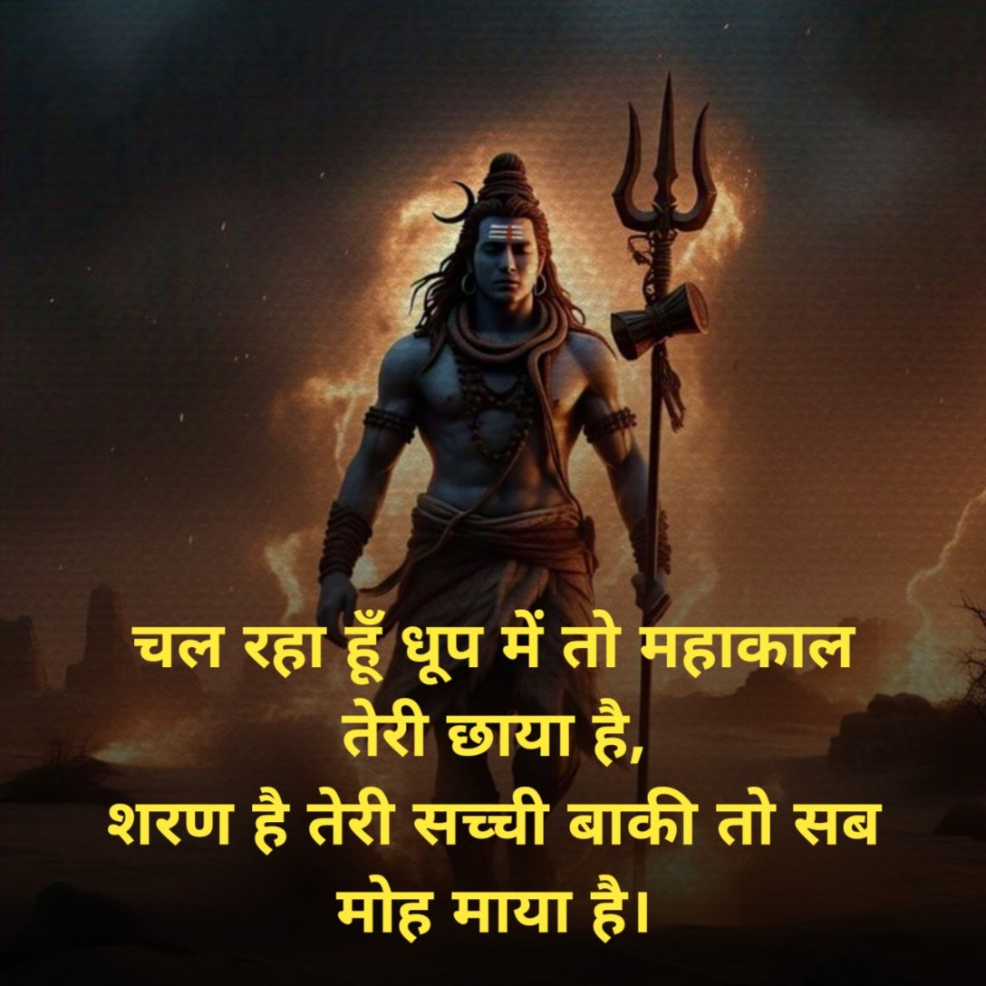 Mahakal Shayari 2 Line