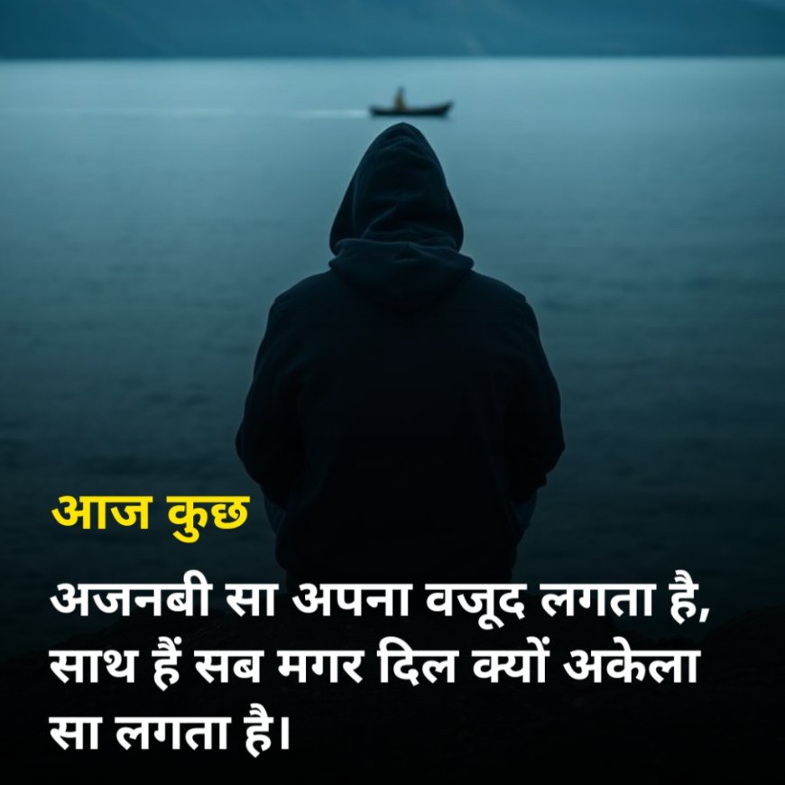 Alone Shayari Attitude