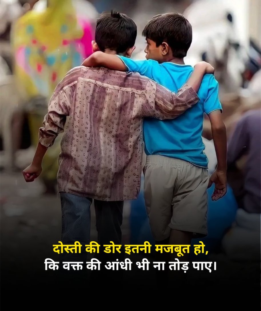 Dosti Shayari in Hindi 