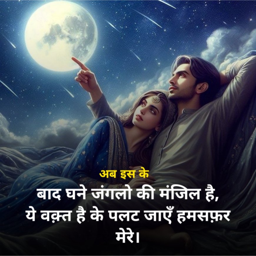 Humsafar shayari in hindi