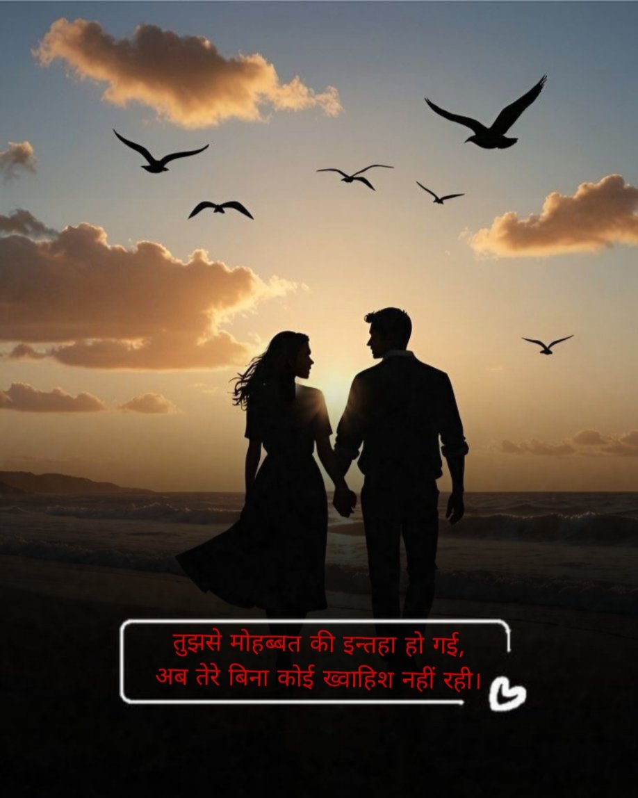 Romantic Shayari in Hindi 